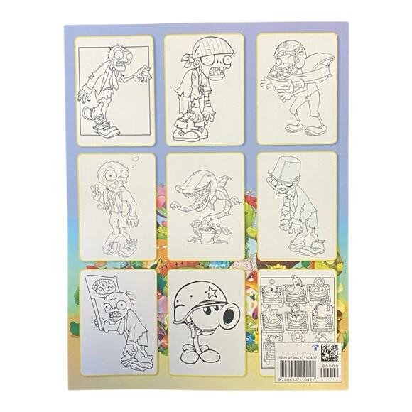 Plants vs Zombies Gift Basket | PvZ Plush Toys, Coloring Book, Stickers & More - Picture 3 of 11